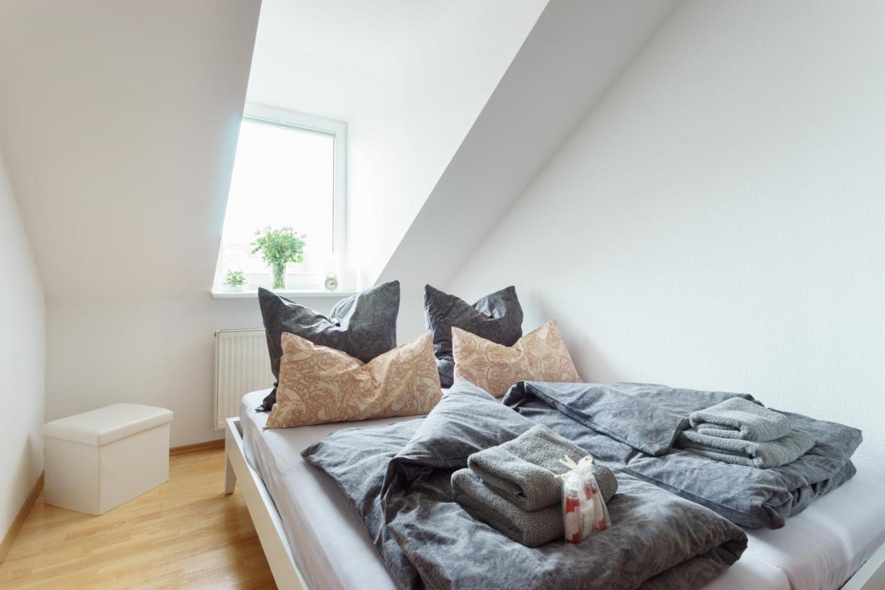 Wohnung Mit Blick Auf Die Zitadelle Petersberg - 3 Zimmer 埃尔福特 外观 照片