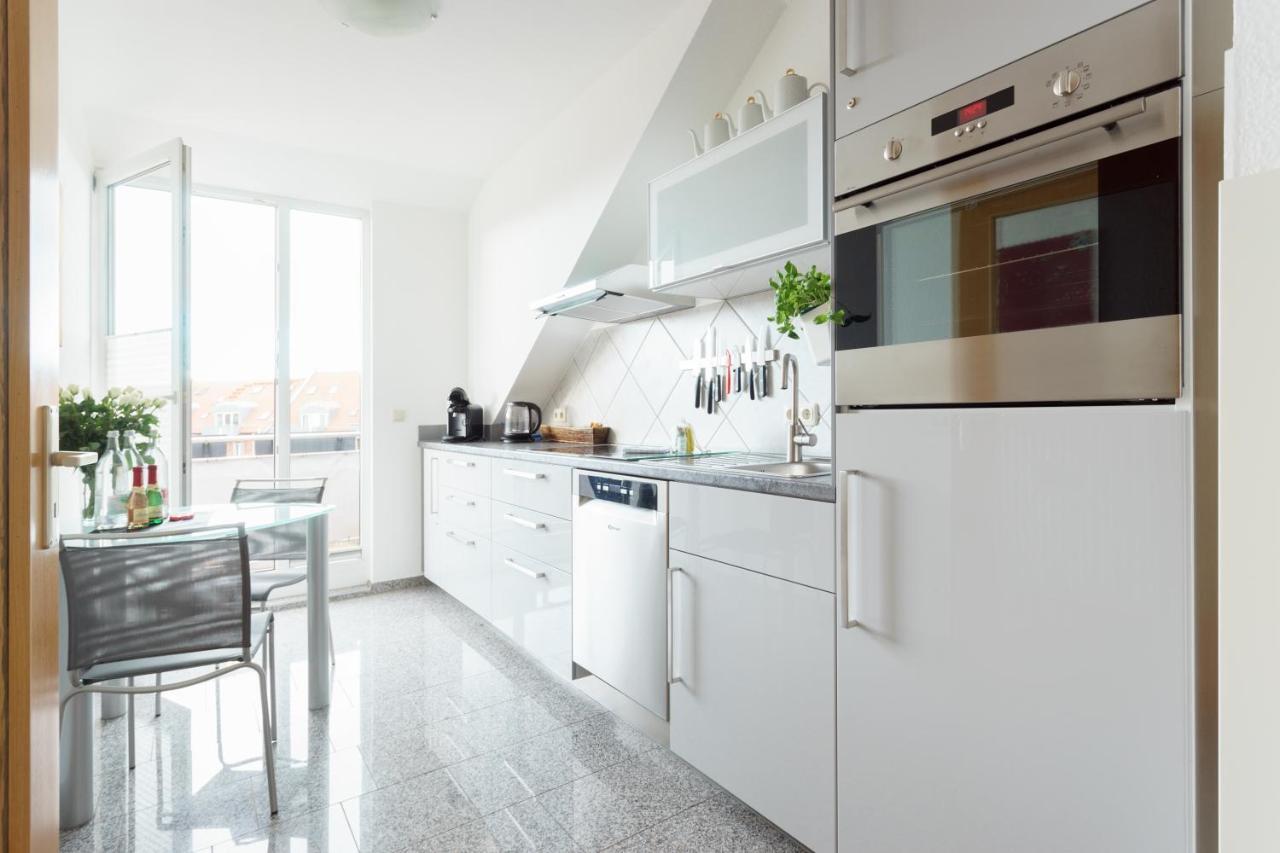 Wohnung Mit Blick Auf Die Zitadelle Petersberg - 3 Zimmer 埃尔福特 外观 照片